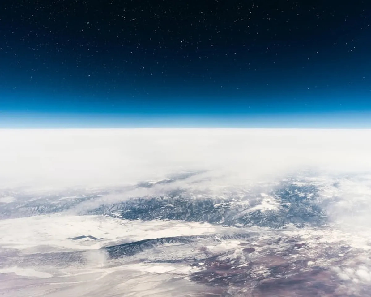 Earth viewed from orbit, representing resilient global connectivity